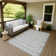 Machine Washable Indoor/Outdoor Boruta ACN2247 Geometric Rug