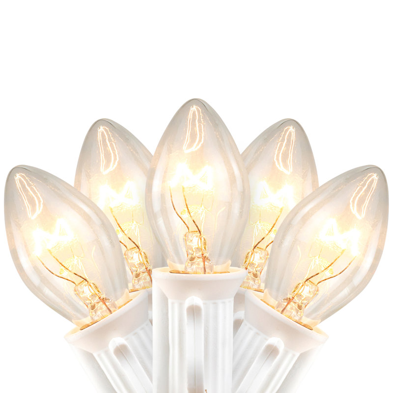 300'' String Lights, White