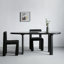 Bureau en bois massif noir Free Form-1124449306
