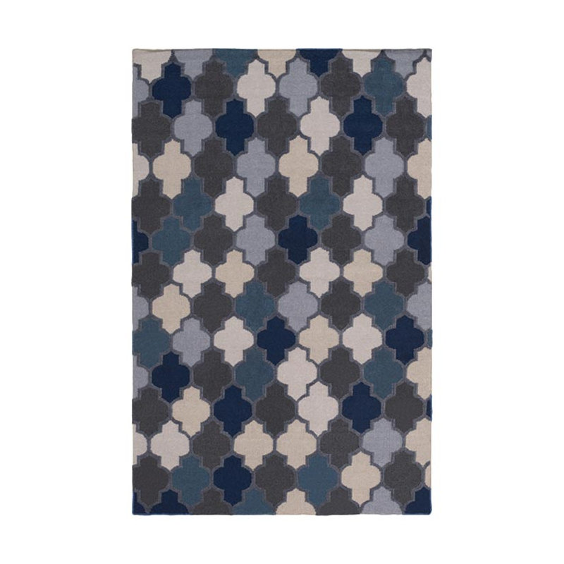 Crispin Wool Geometric Indoor Rug, Rectangle 2' x 3'