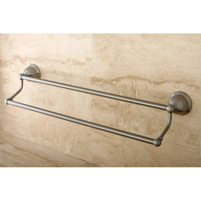 Porte-serviettes double en laiton Kingston Restoration