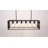 6 - Light Dimmable Kitchen Island Square / Rectangle Chandelier