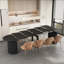Table de salle à manger extensible pliable pour 1 à 10 personnes, console multifonctionnelle en bois extensible-603908720