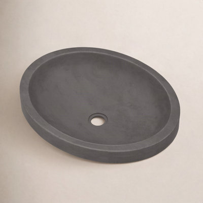NativeStone Tolosa Oval Concrete Sink