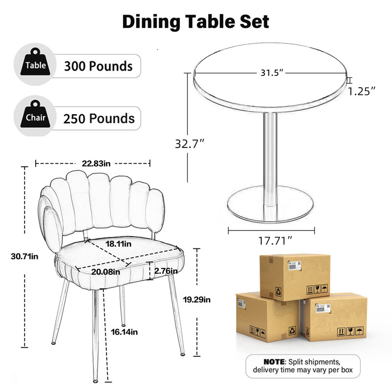 Ensemble repas 31,5 pi, 4, Black, Beige