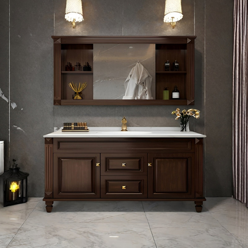Armoire de salle de bain American, H 31,49 po x l 47,24 po x P 21,65 po 