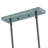Aleksas 1 - Light 33.47"W Silver/Brown LED Pendant