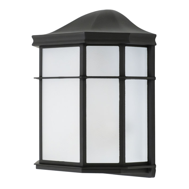 Emberto LED Geometric Pocket Lantern Outdoor Wall Sconce