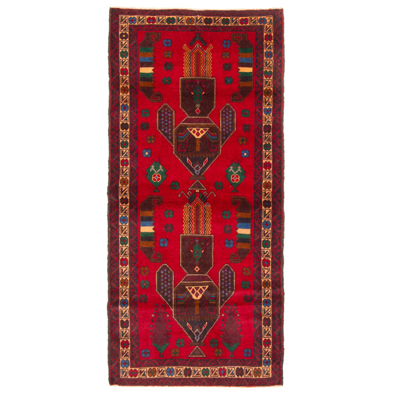 Rizbaft Red Rug 2'10" x 6'3"
