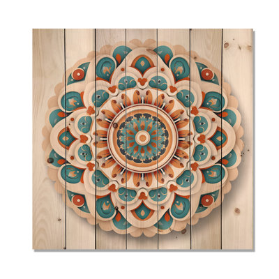 Georgiana - Décoration murale géométrique en bois