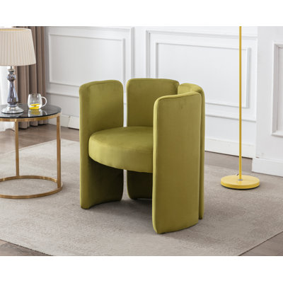 Dal 19'' H Velvet Upholstered Side Chair