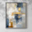 Série ABSTRACT dxli - reproduction encadrée de qualité supérieure - prête à être accrochée - aucun clou requis-540215170-540215180