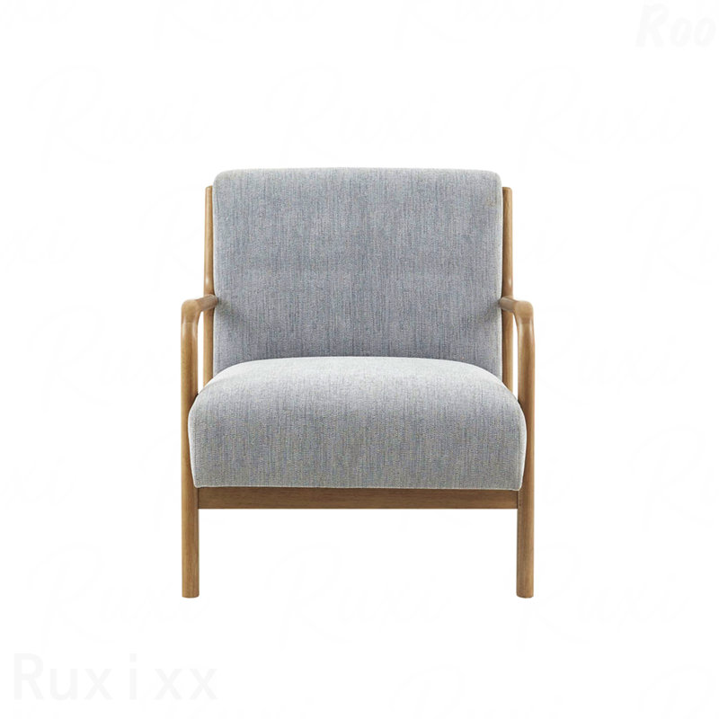 Fauteuil Lounge parfait pour les salons modernes, Gris