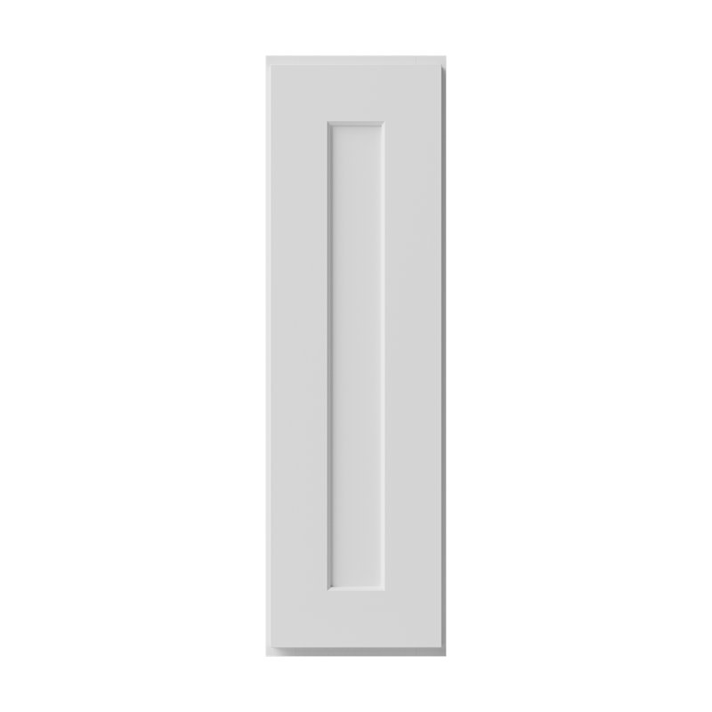 Armoire de cuisine en bois massif prête à assembler, H 30 po x l 9 po x P 12 po, White