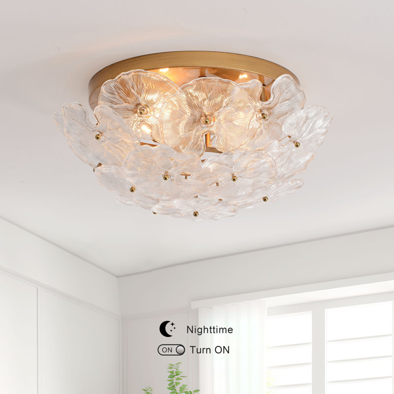 Plafonnier encastré 4 lumières Emilia