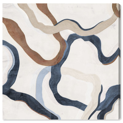 «Ernaldus Paths Of Life IV on Canvas» par Wynwood Studio, reproduction