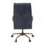 Chaise de bureau pivotante en cuir avec hauteur ajustable Porter-128760504