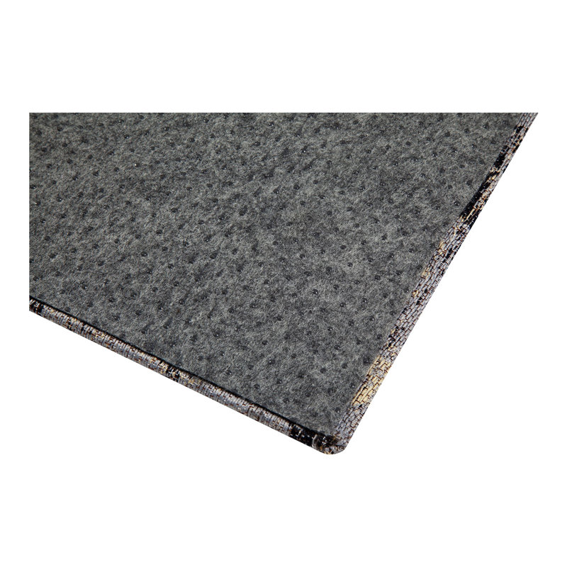 Tapis de chaise rectangulaire Alhambra, Noir, H 0,5 po x l 36 po x P 48 po