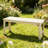 Backless Slatted Bench,Wood Outdoor Bench-1304034392