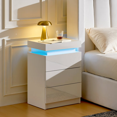 Ambir 45 cm W Bedside Table