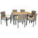 Ensemble repas 6 personnes avec coussins Cayden-Lee