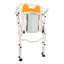Chaise de douche réglable en hauteur pour personnes âgées, chaise de chevet avec accoudoirs et dossier, siège de douche avec accoudoirs