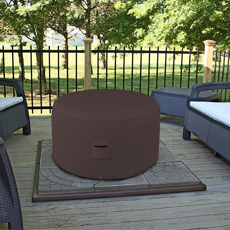 Outdoor Cover, 61cm H x 91.4cm W x 91.4cm D, Brown