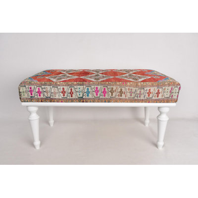 Siège de fenêtre, banc de bureau, banc de repose-pieds, banc rembourré, banc de tapis turc, banc Kilim, banc de décoration intérieure, banc fabriqué à la main