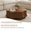 Table basse 33,5 po Mid Century Modern