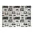 Ivoire/gris anthracite