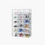 Rangement de chaussures moyen empilable (ensemble de 18)-909720484