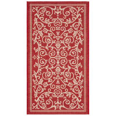 Galena Performance Floral Indoor/Outdoor Area Rug