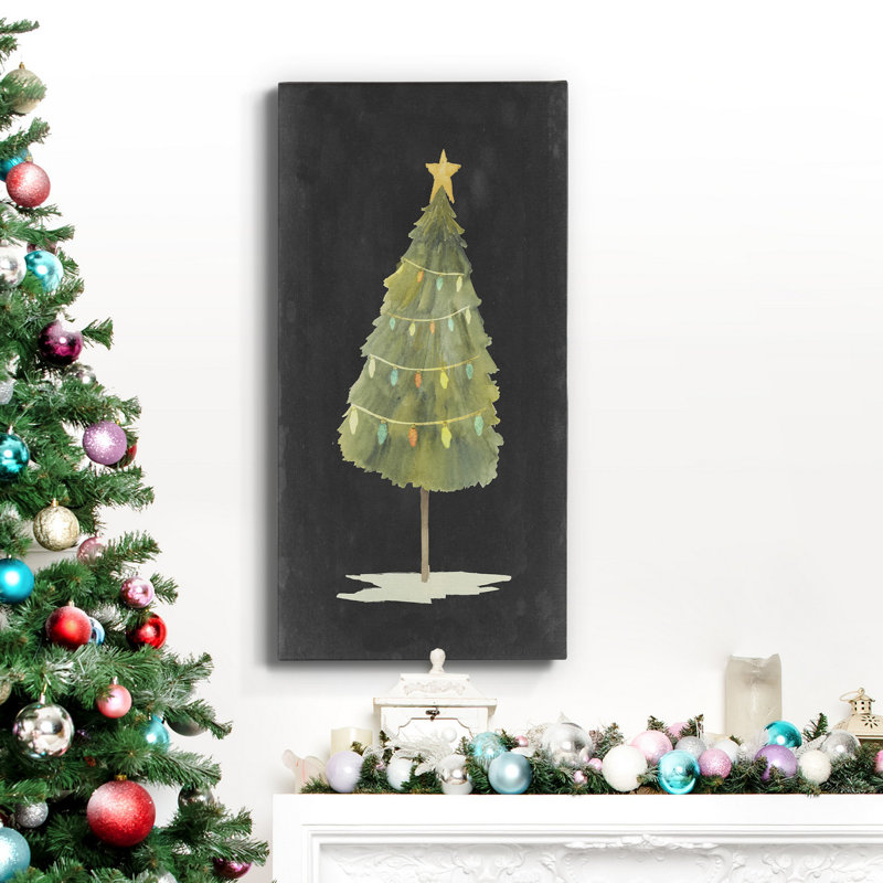 " Christmas Glow I ", 16" H x 8" W x 1" D