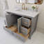 Meuble-lavabo simple 48 po avec comptoir