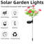 Paquet de 6 guirlandes de fleurs solaires - rose