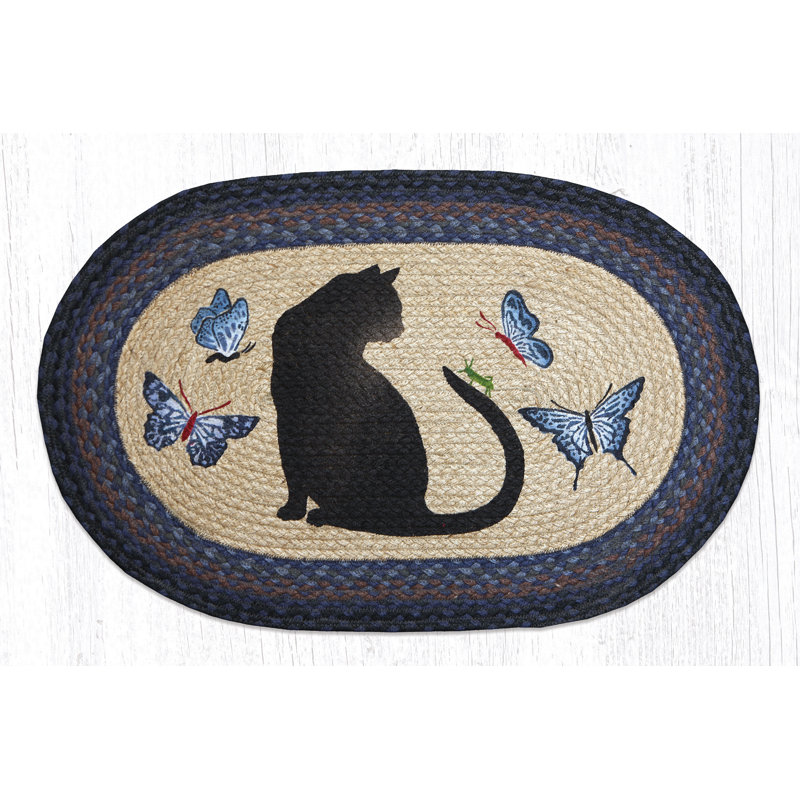 Indoor Rug, Oval 1'8" x 2'6"