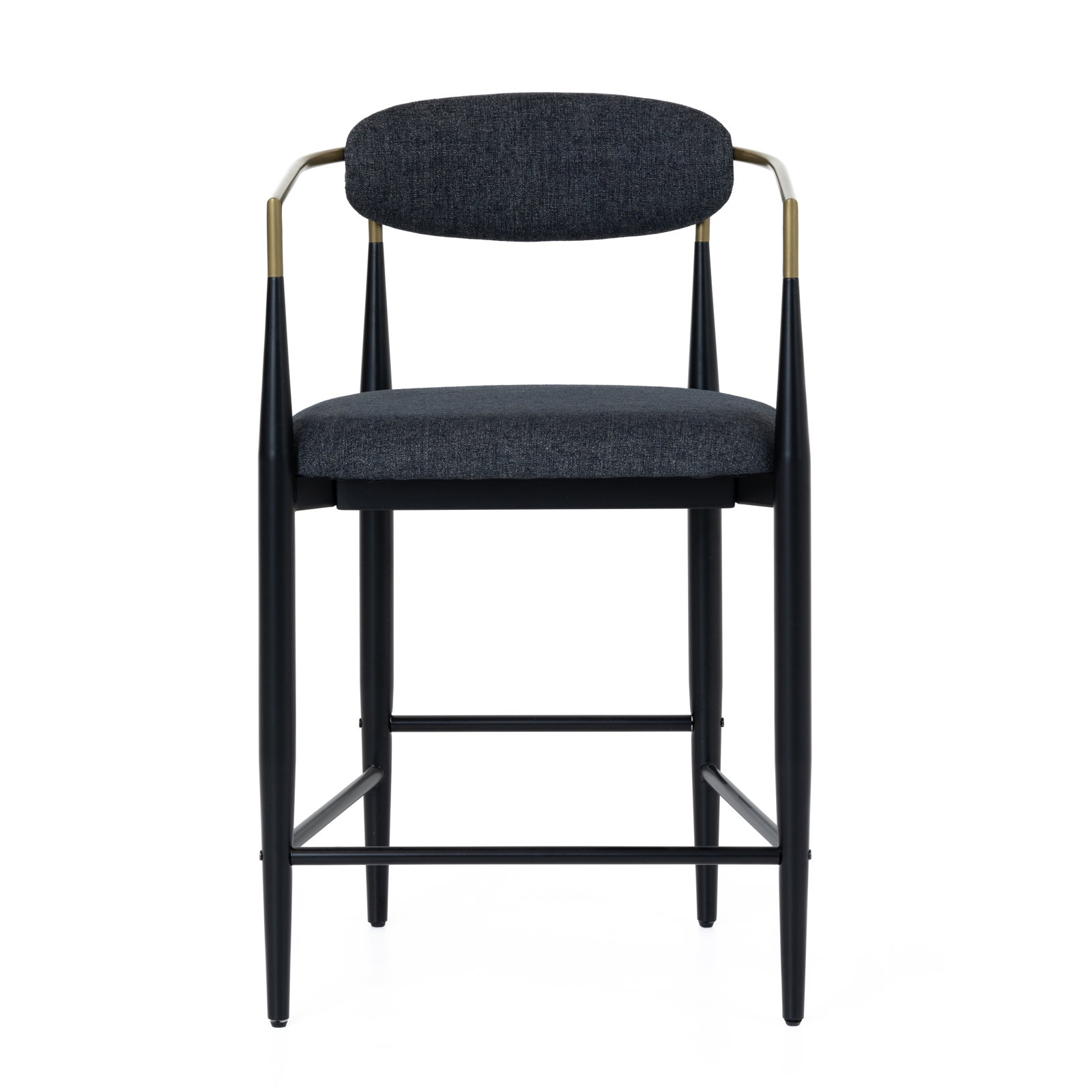 Ayliana 25.2'' Counter Stool, Dark Gray