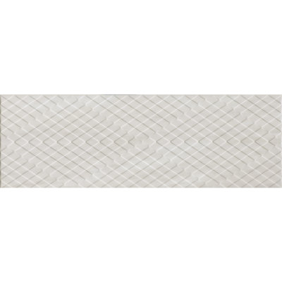Castle Diamond Series 13" x 39" Ceramic Stone Look Wall Tile
