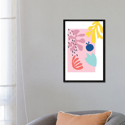 Pink Cut Out - Painting on Canvas