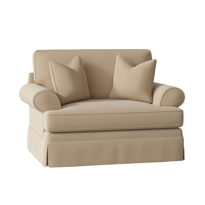 Fauteuil Brookner, Bayou, toile de pierre