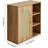 Bathroom Wall Cabinet Over Toilet Storage Medicine Cabinet Door & Shelves