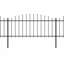 Aarush Black Metal Yard/Privacy Fence