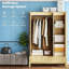 3 Doors Wardrobe Closet