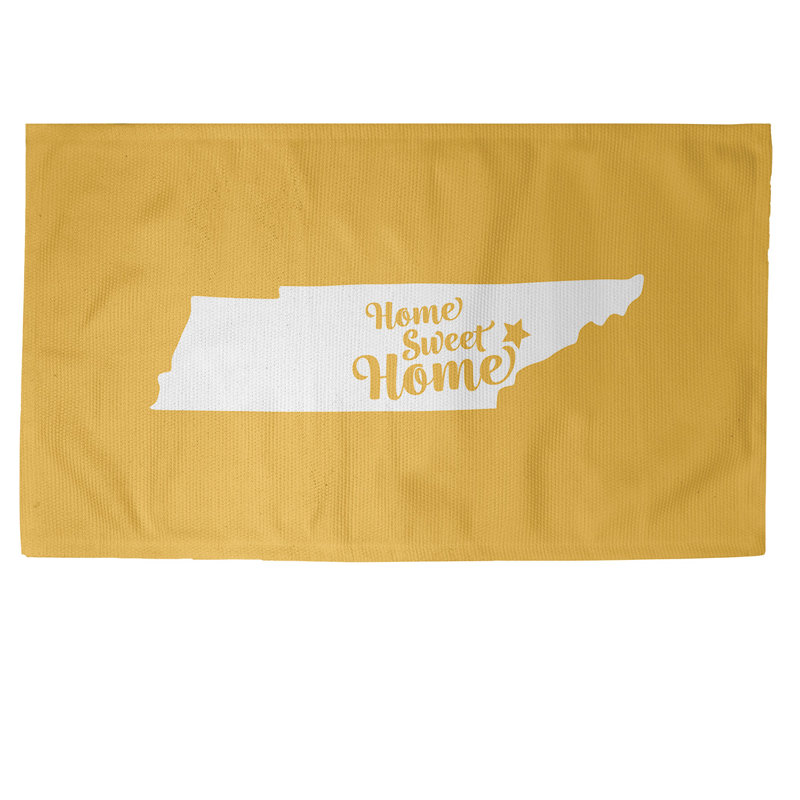 Tapis de zone jaune knoxville the home, Rectangle 3 pi x 5 pi