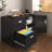 Eckert 17.79 " Wide Vertical Filing Cabinet