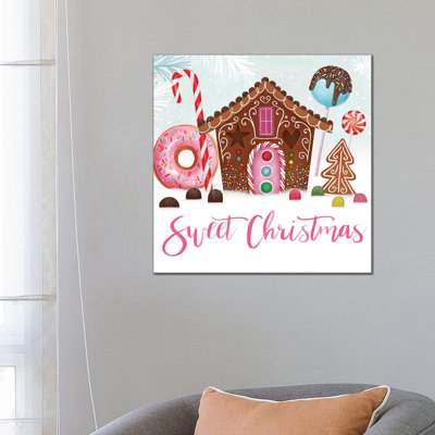 Sweet Holidays Collection A by Victoria Borges - Wrapped Canvas Gallery-Wrapped Canvas Giclée