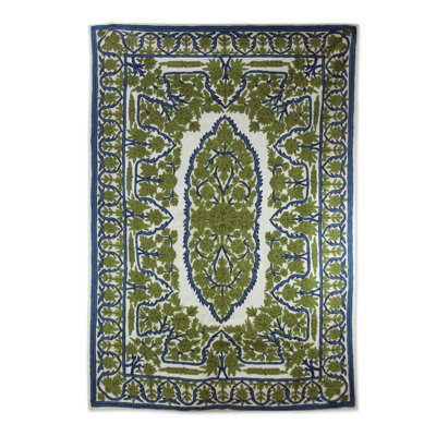 Weissport Wool Abstract Indoor Rug