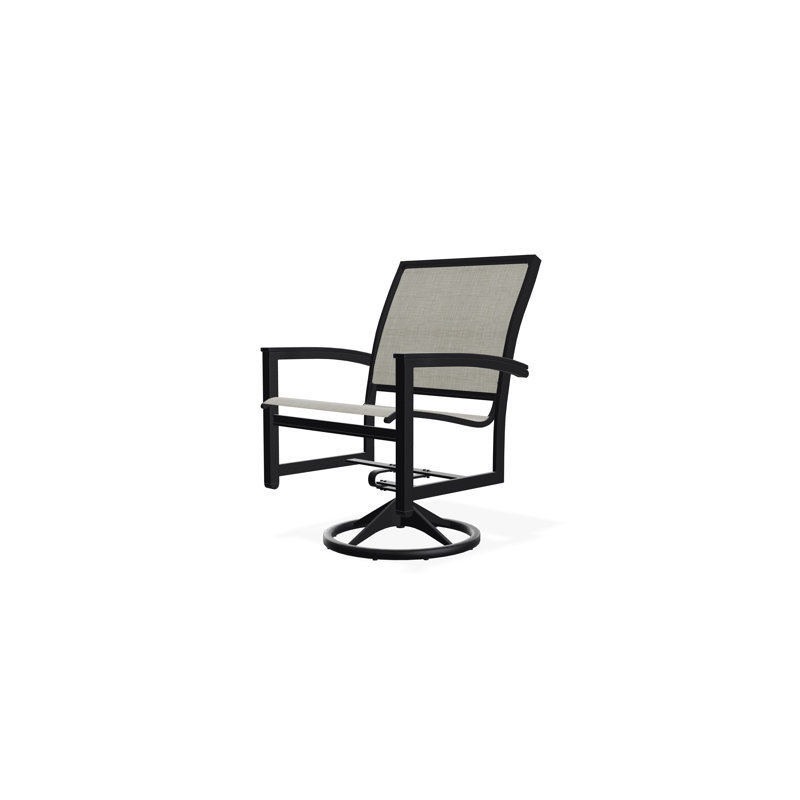 Bazza Outdoor Dining Chair, Ella, Black