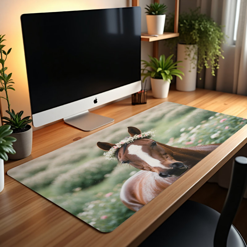 Polyester Desk Pad, 23.6x13.8
