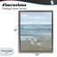 Cadre flottant Sanderlings sur vagues douces, design par Nan-360503440-360503442